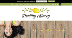 Desktop Screenshot of healthystacey.com