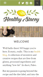 Mobile Screenshot of healthystacey.com